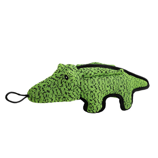 Cuddle Up with a Croc: The Plush Chew Buddy That Won't Snap Back! Eco-friendly!